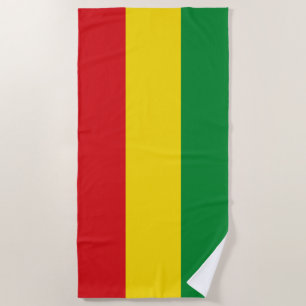 Toalla De Playa Bandera Rastafari Rasta Etíope