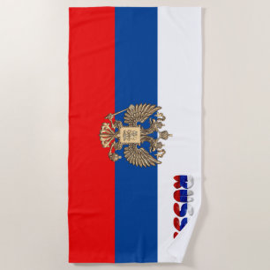 Toalla De Playa Bandera rusa