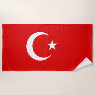 Toalla De Playa Bandera turca