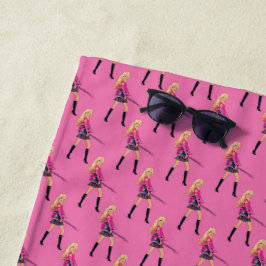 Toalla De Playa Barbie Beach Towel