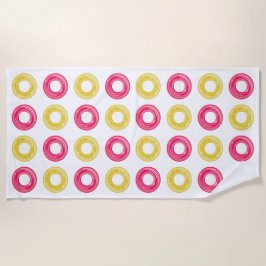 Toalla De Playa Bash Fiesta del grupo Splish Splash Cumpleaños