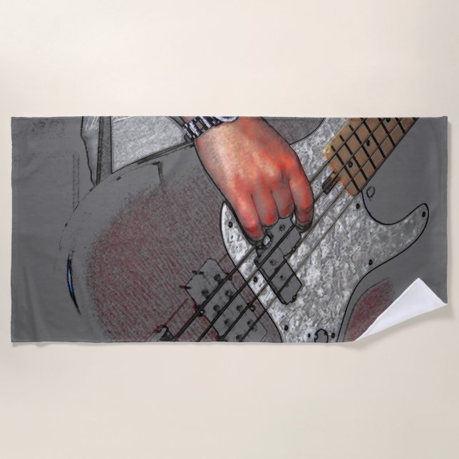 Toalla De Playa Bass 4 btcna (Anverso)