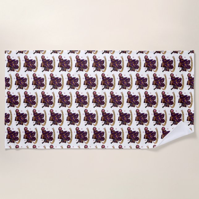 Toalla De Playa Bath Mat (Anverso)
