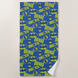 Toalla De Playa Batman Electric Up - El patrón oscuro de Knight