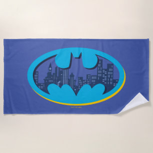 Toalla De Playa Batman   Símbolo de la ciudad de Gotham