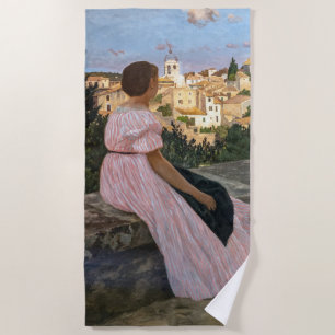 Toalla De Playa Bazille Frederic - El Vestido Rosa