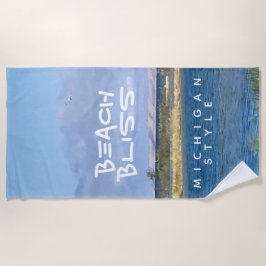 Toalla De Playa Beach Bliss Lake Michigan Lake Shore