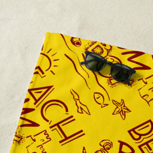 Toalla De Playa Beach Bum Boy