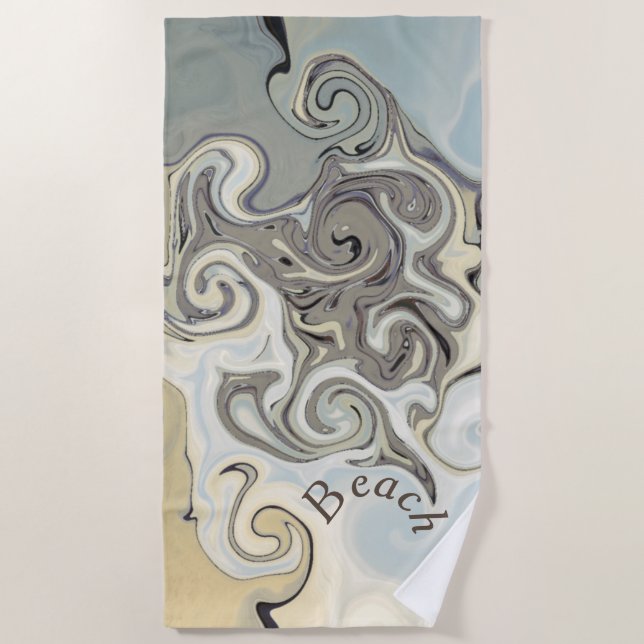 Toalla De Playa Beach design (Anverso)