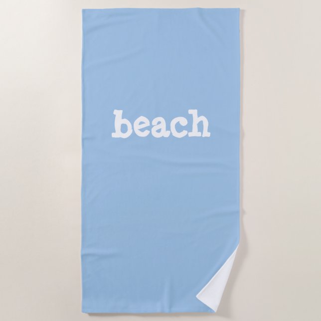 Toalla De Playa Beach Long Sleeve (Anverso)