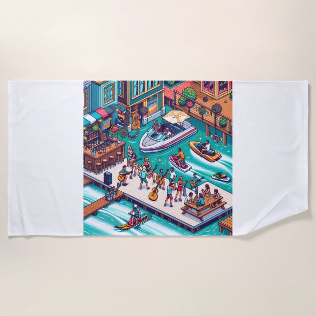 Toalla De Playa Beach Towel (Anverso)