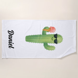 Toalla De Playa Beach Vibes Cactus Beach Towel