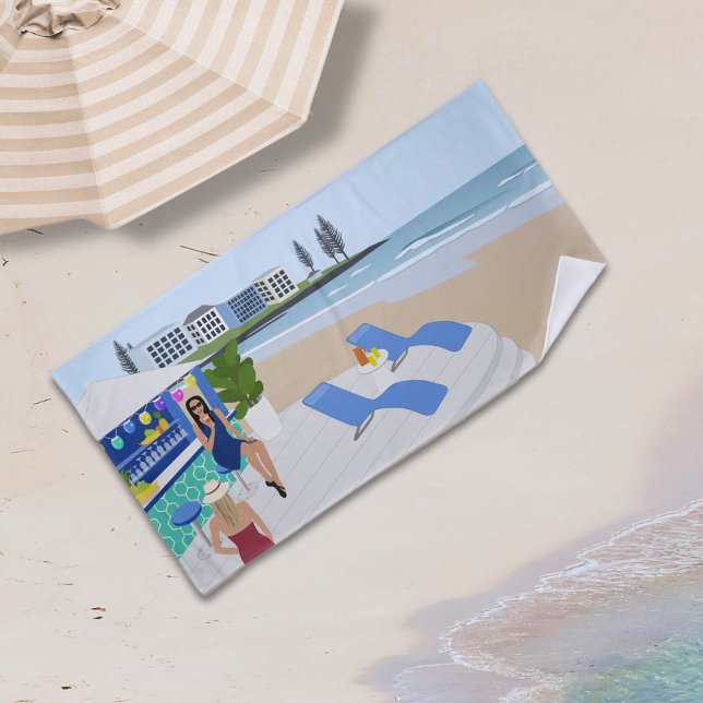 Toalla De Playa Bebidas en el Beach Bar (Subido por el creador)