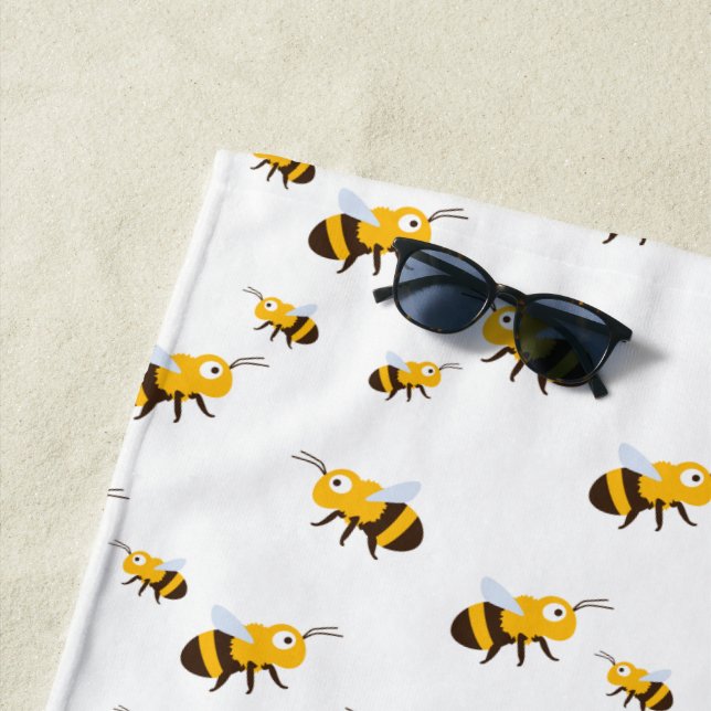Toalla De Playa Bee (In situ)