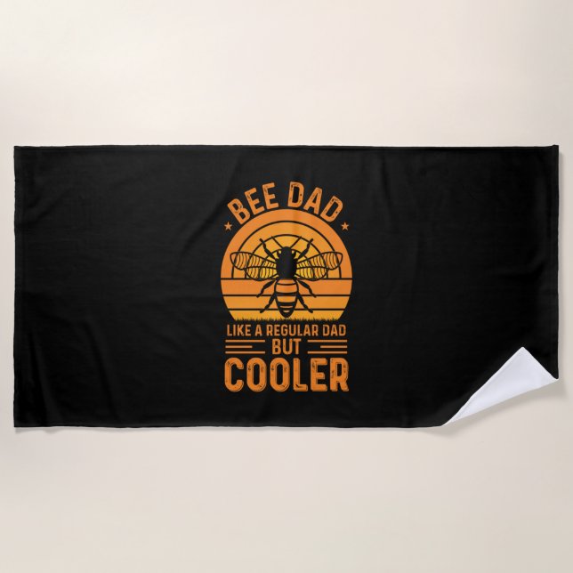 Toalla De Playa Bee Dad (Anverso)