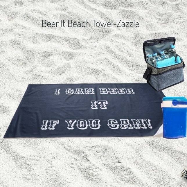 Toalla De Playa Beer It (Subido por el creador)