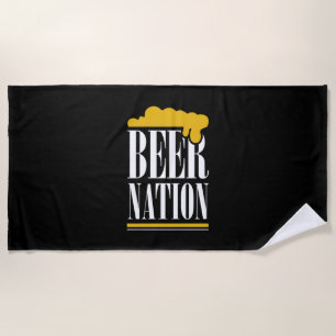 Toalla De Playa Beer Nation