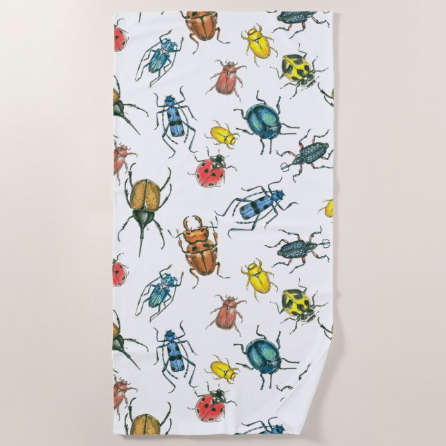 Toalla De Playa Beetles (Anverso)