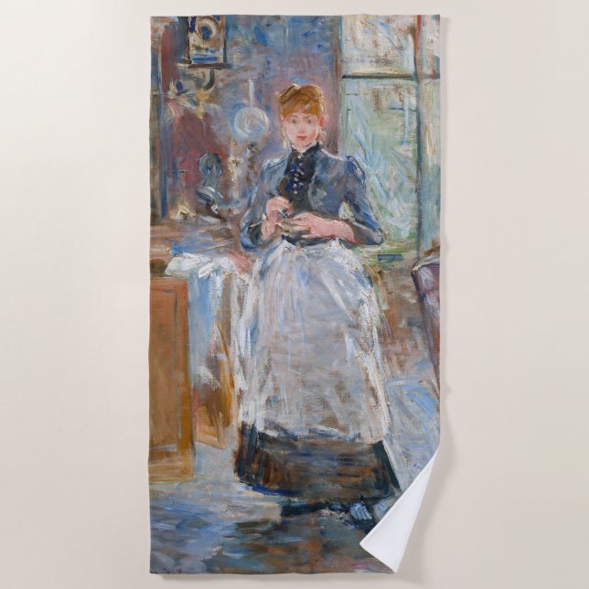 Toalla De Playa Berthe Morisot - En el comedor (Anverso)