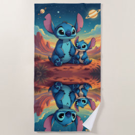 Toalla De Playa Beste Freunde fürs Leben – Lilo & Stitch  