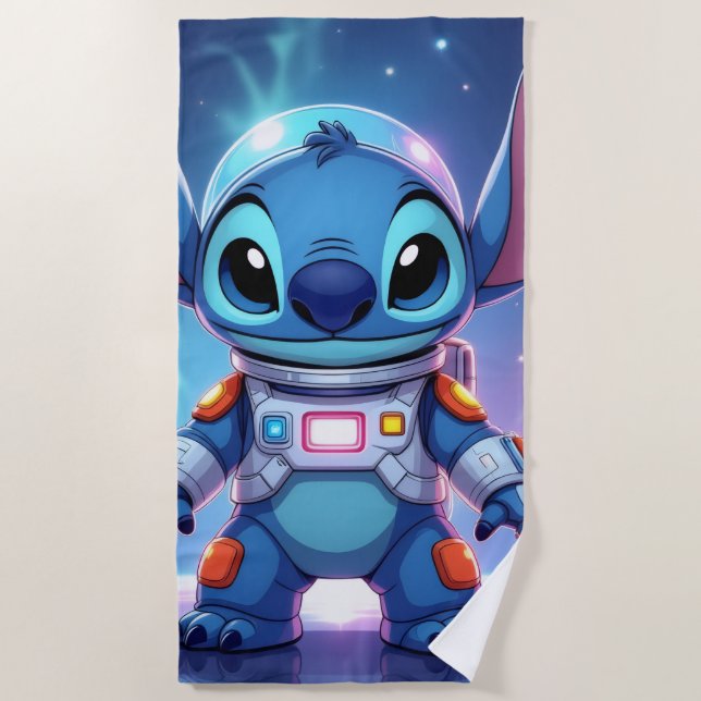 Toalla De Playa Beste Freunde fürs Leben – Lilo & Stitch   (Anverso)