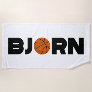 Toalla De Playa Bjorn Basketball
