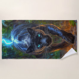 Toalla De Playa Black Panther