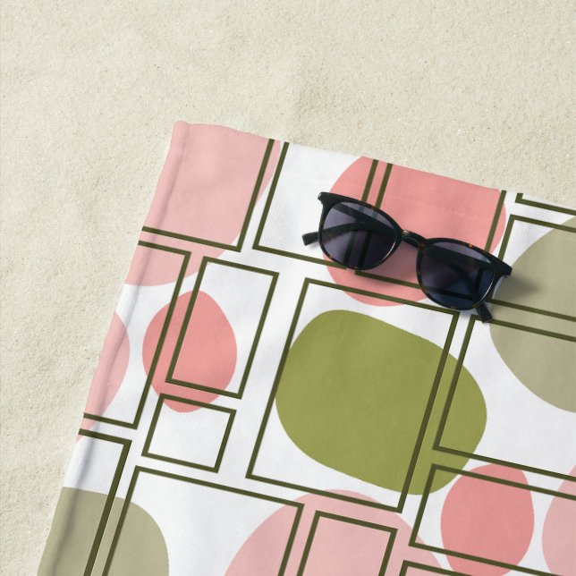 Toalla De Playa Blobs malintencionados (In situ)