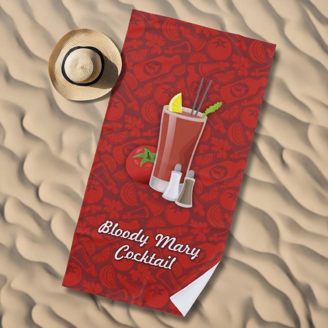 Toalla De Playa Bloody Mary (Subido por el creador)