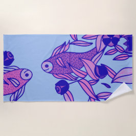 Toalla De Playa Blue Beach Towel
