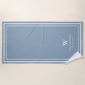 Toalla De Playa Blue Custom Beach Towel 