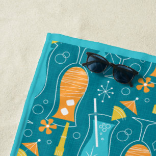 Toalla De Playa Blue Hawaii and Tropical Itch