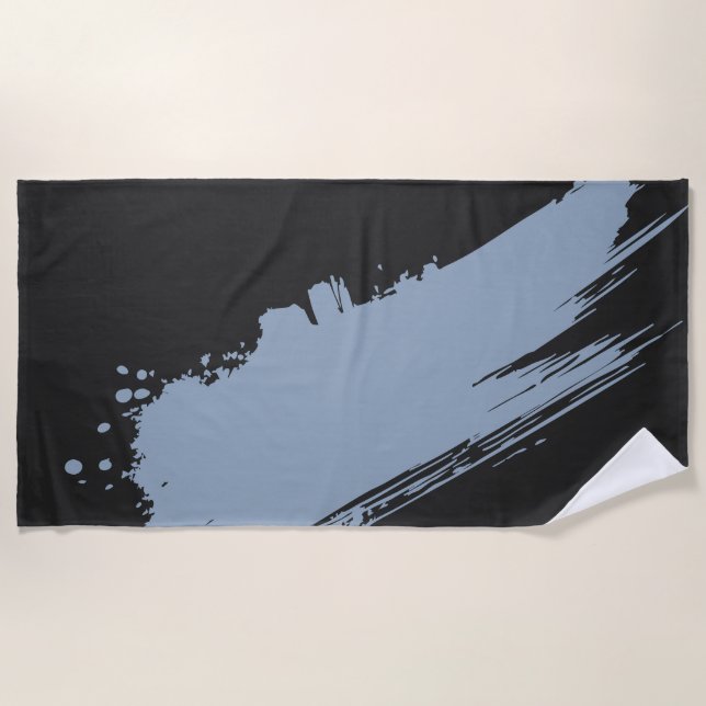 Toalla De Playa BlueHaze  Noir  (Anverso)