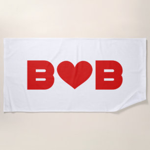 Toalla De Playa Bob Love
