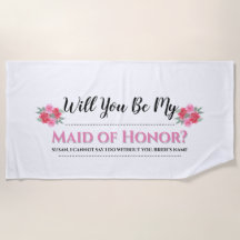 Boda floral subió acuarela del honor el | de la