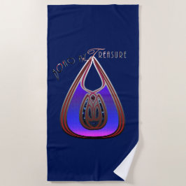 Toalla De Playa Boho My Treasure