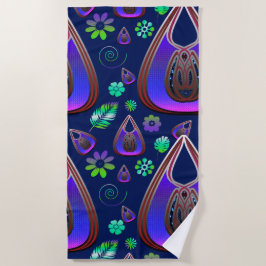 Toalla De Playa Boho My Treasure 0 Pattern