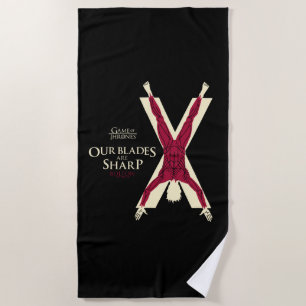 Toalla De Playa Bolton Sigil - Nuestras Blades Están Afiladas