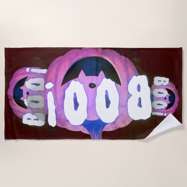 Toalla De Playa ¡Boo! (Anverso)