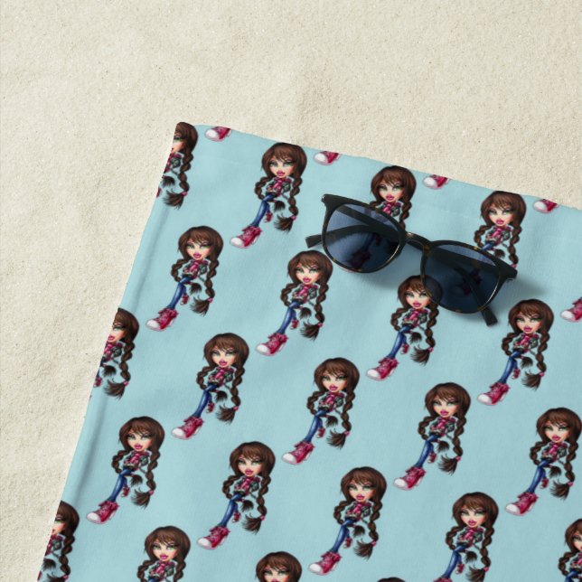 Toalla De Playa Bratz Beach Towel (In situ)