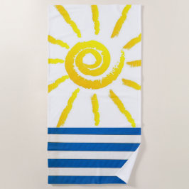 Toalla de playa "Bright Sunshine"