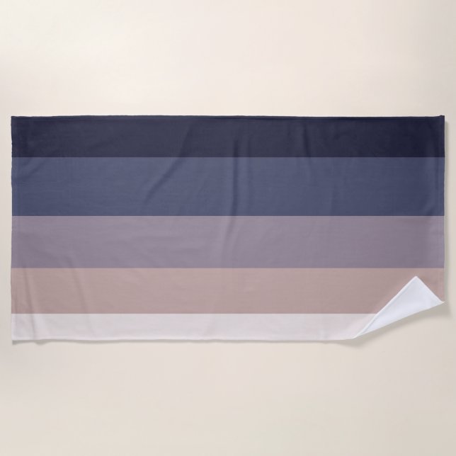 Toalla De Playa Brillo lunar (Anverso)