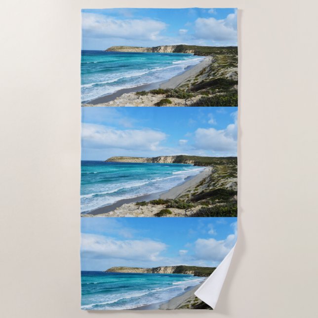 Toalla De Playa Brisas oceánicas frescas, (Anverso)