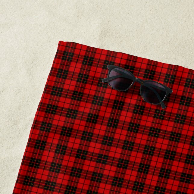 Toalla De Playa Brodie tartan (In situ)