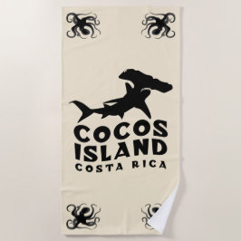 Toalla De Playa Buceo con Cabezas de Martillo en Costa Rica