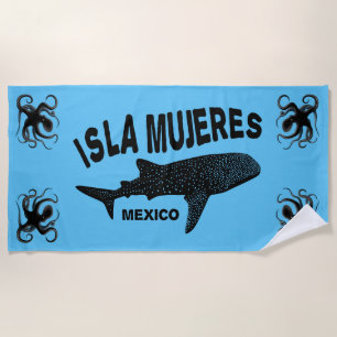 Toalla De Playa Buceo de Whale Shark Scuba   Isla Mujeres