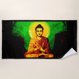 Toalla De Playa Buddha Enlightenment Beach Towel