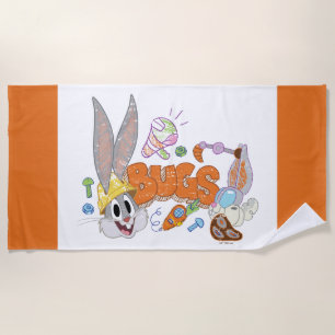 Toalla De Playa BUGS BUNNY BUILDERS™ BUGS BUNNY™ Sketch Art