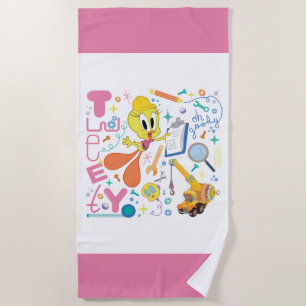 Toalla De Playa BUGS BUNNY BUILDERS™ Herramientas de trabajo TWEE