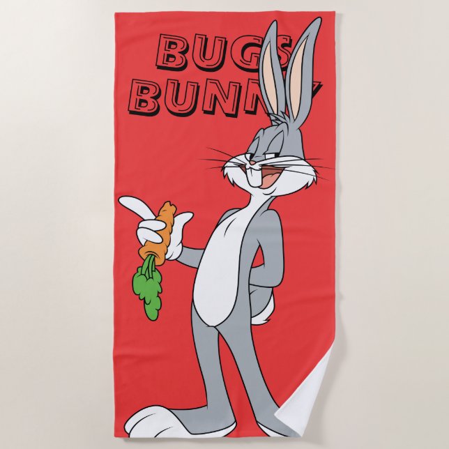 Toalla De Playa BUGS BUNNY™ With Carrot (Anverso)